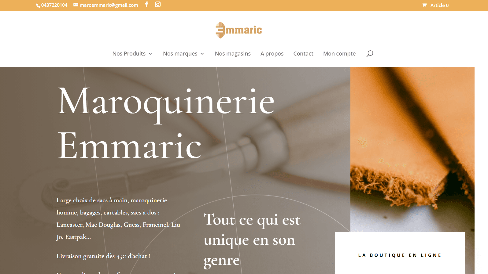 emmaric maroquinerie