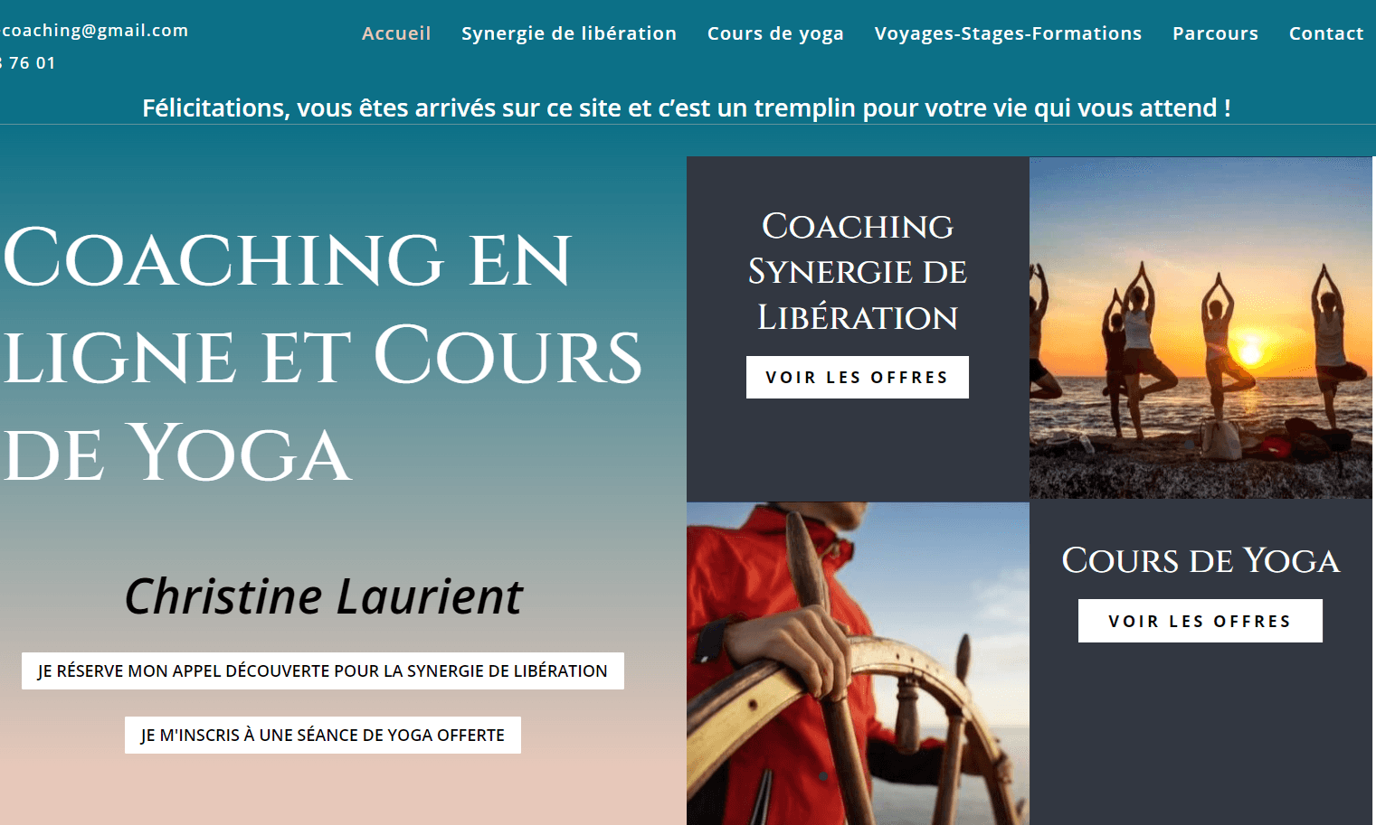 cours de yoga en ligne